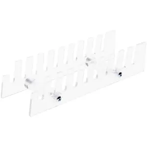 Plymor Clear Acrylic 10 Item Display Rack for Agate Slices