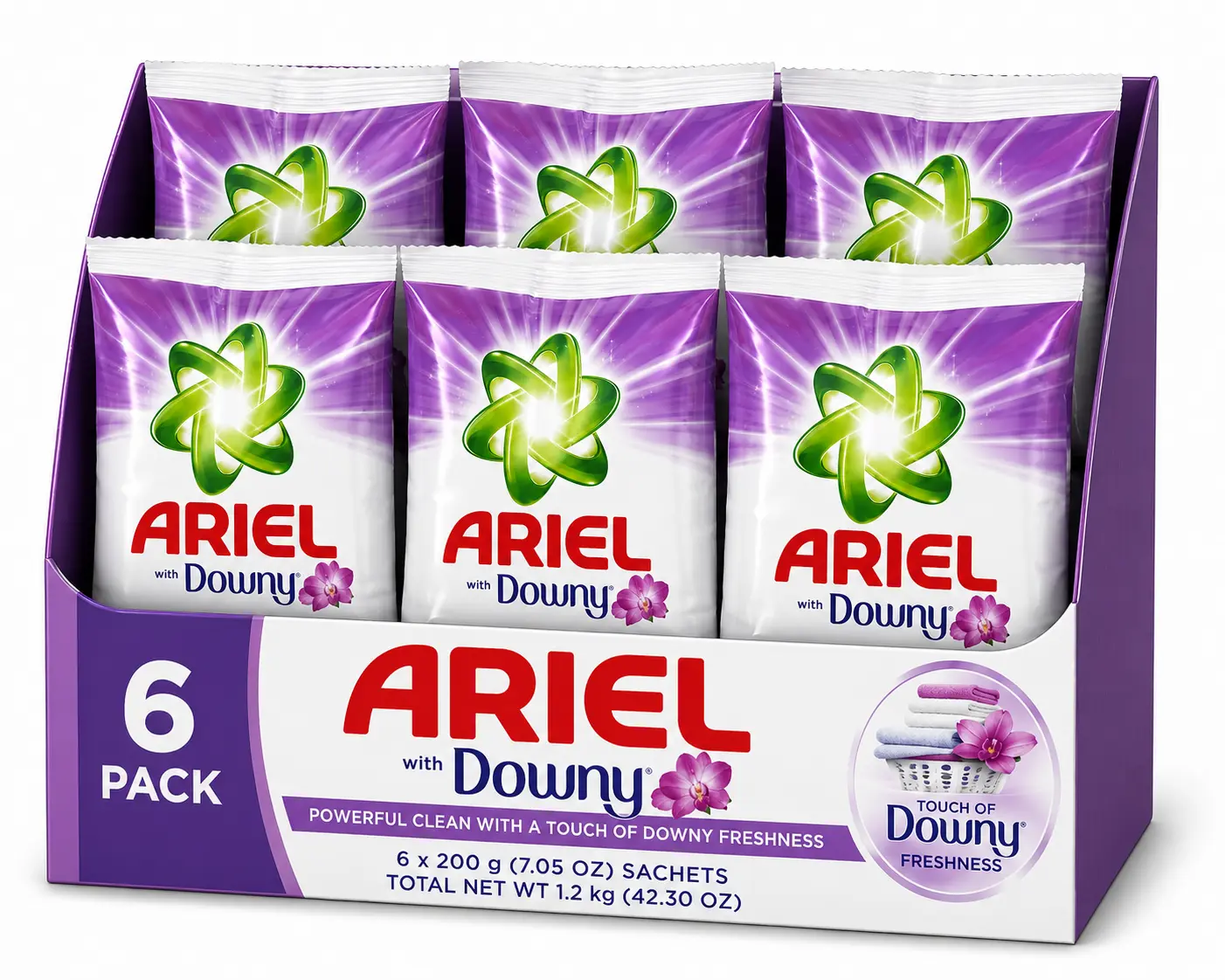 Ariel Powder Laundry Detergent with Downy Freshness