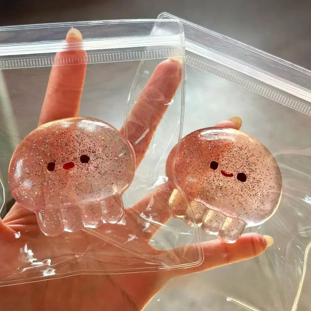 Taba Squishy Jellyfish Kawaii Stress Relieving Sensory Fidget Toys for Anxiety&Relaxation Desk Accessory