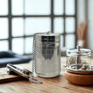 Premium Tea Balls Large 304 Stainless Steel Infuser with 18/8 Mesh for Perfect Tea Experience Rust Resistant Design 2 Inch Strainer with Extended Chains