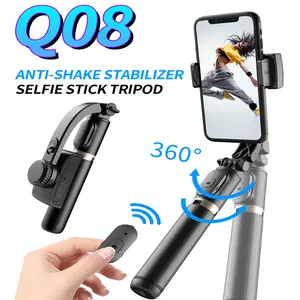 2025 NEW Gimbal Stabilizer Bluetooth  Wireless Selfie Stick Tripod with Bluetooth Shutter Monopod Phone Holder for IOS Android