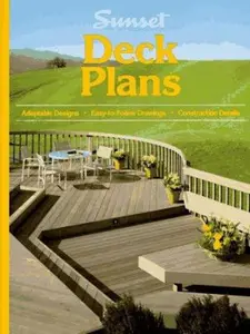 USED-Deck Plans by Sunset Books (Paperback)