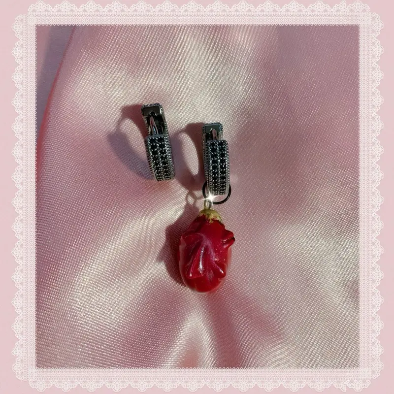 Berserk Griffith Behelit Visual Kei Vkei Jfashion Gothic Street Fashion Anime Manga Unisex Earrings