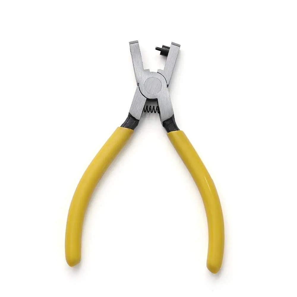 1Pcs 2mm Small Hole Punch Pliers, Round Metal Hole Puncher for Watch Band Hole, Faux Leather, Jewelry Hole, Eyelet Hole, Shoe Strap Hole, Sheet Metal