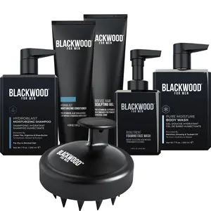 BLACKWOOD FOR MEN Hydro Cleanse Gift Set | Ultimate Moisturizing Hair Care & Repair for Dry, Coarse or Damaged Hair