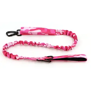 Pet Leash with Car Seatbelt Attachment #SummerWins #DealsForYouDays– Double Handle, Reinforced Swivel Clip, Bungee for Pull Control, Fitted for Harness and Collar