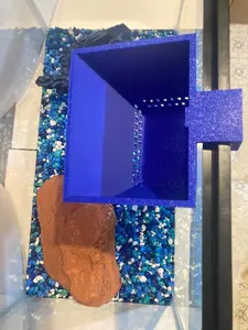 Easy Aquarium Smaller Water Refill Tool: Gentle Diffuser for Gravel and Decorations