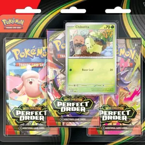 packs Pokemon Trading Card Game: Perfect Order 3-Pack Booster Blister TCG Pokémon