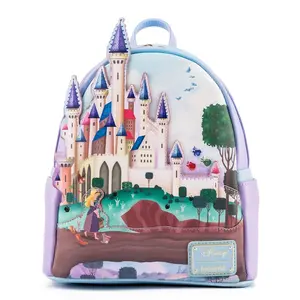 Loungefly Princess Castle Series Sleeping Beauty Mini Backpack Loungefly Princess Castle Series Sleeping Beauty Mini Backpack
