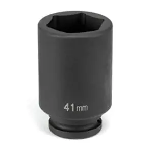 212 MAIN Grey Pneumatic 3033MHD Alloy Steel 0.75 in. Drive x 33 mm Heavy Duty Deep Socket, High Torque Tool
