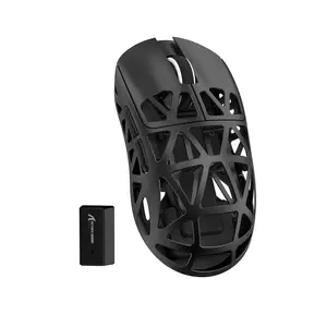 Attack Shark R2 Wireless Gaming Mouse, Superlight Magnesium Alloy, PAW3950 42000 DPI Optical Sensor, 8000Hz Polling Rate, 2.4G/BT/Wired Programmable Mice for Win Mac Gamer