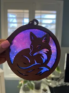 Fox Suncatcher for Sunny Window