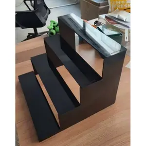 Perfume display stand, display stand, plastic step display stand, perfume organizing rack, multi-functional display stand, Display Riser, suitable for perfume, skin care products, handmade dolls
