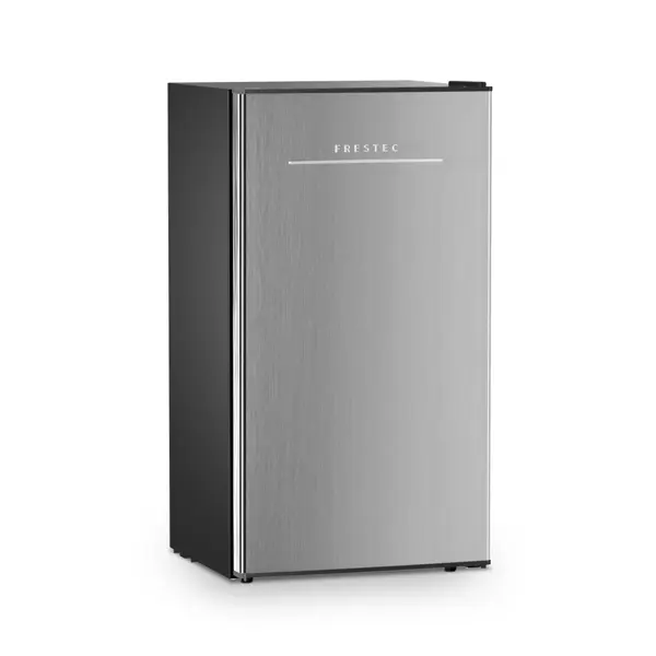 Frestec 3.2 Cu.Ft. Mini Fridge with Freezer – Quiet & Energy Efficient for Dorm, Office, Bedroom (Grey)