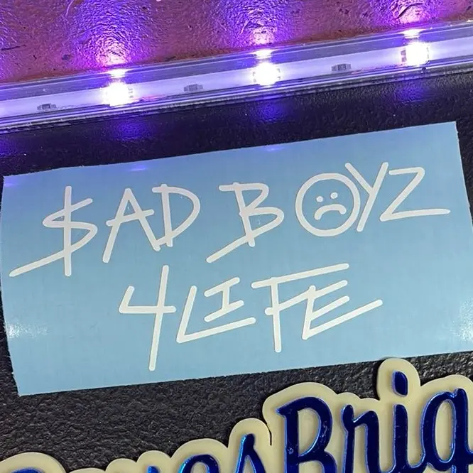 Sad boys vinyl decal Sad boys vinyl decal