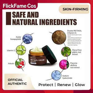 EELHOE Retinol Face Cream for Beginners - 1OZ Gentle Anti-Aging Firming Cream, Reduce Fine Lines Wrinkles, Hydrating Brightening Moisturizer for All Skin Types, Women & Men Daily Skincare tiktokshopspringglowup