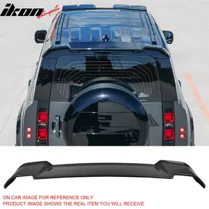 Roof Spoiler for Land Rover Defender 90 110 130 2020-2026 V Style Carbon Fiber Print ABS