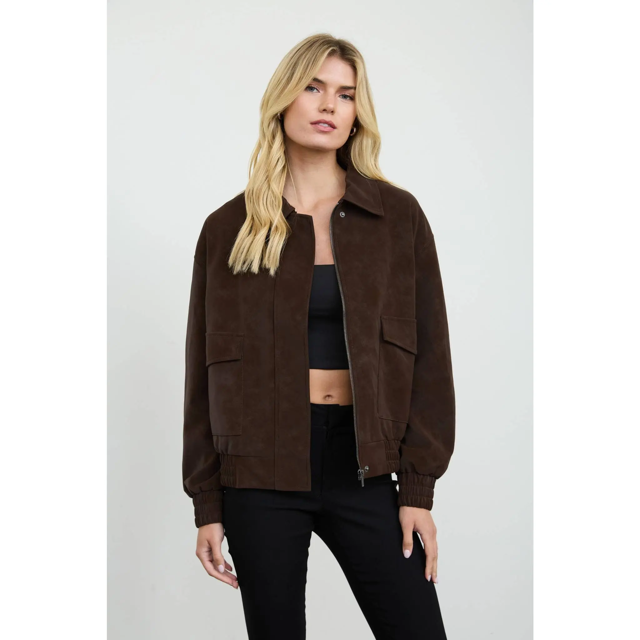 Maisie Vegan Suede Jacket
