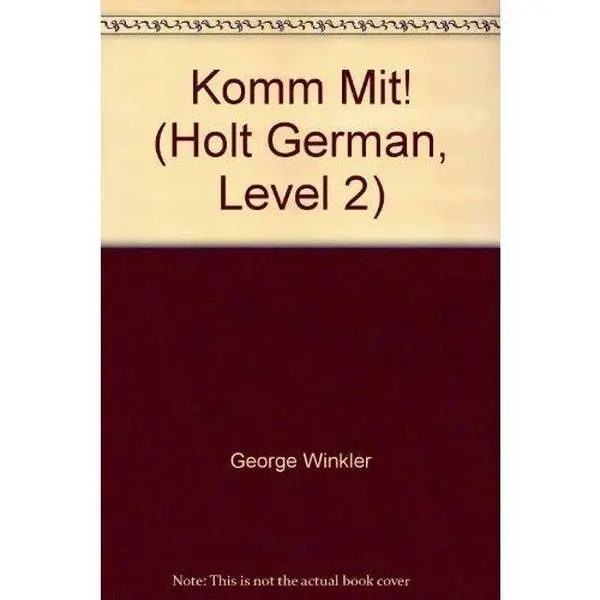 USED-Komm Mit! (Holt German, Level 2) by Winkler (Hardcover)