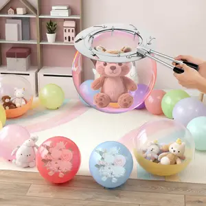 Balloon Stuffing Machine Large Balloon Expander Tool Professional Balloons Expanding Mouth Support Filling Tool for Wedding Birthday Party Balloons Decoration