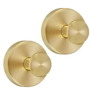 Two-piece suction cup hooks for shower and bathroom use, suitable for hanging towels, robes, and other accessories; designed for secure mounting on glass shower doors, tiles, and mirrors