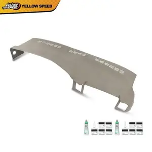 Dash Cap Board Cover Dashboard Overlay Gray Fit For 1999-2006 Silverado Sierra