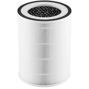 VEVOR Air Purifier Replacement Filter, H11, 2-in-1 Compact Lightweight Replacement Filter with PET Pre-Filter, Easy-to-Grab Purifier Filter with Non-Woven Fabric, Fit for Cylindrical Purifier