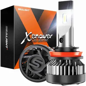 2016 Hyundai Elantra GT H11/H8/H9/H16 150W 6500K White IP67 LED Headlight Bulb 2PCS SEALIGHT X2