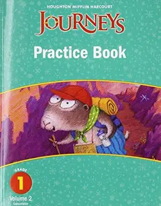USED-Journeys Practice Book Grade 1: 2 by Houghton Mifflin Harcourt (Paperback)