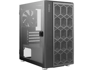 Antec NX200M Micro-ATX Tower, Mini-Tower Computer Case with 120mm Rear Fan Pre-Installed, Mesh Design in Front Panel Ventilated Airflow, NX Series, Black