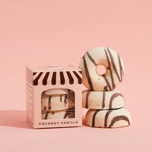 Coconut Vanilla Bath Treats (3 pc bath bomb set)