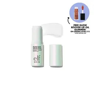 e.l.f. Glass Slick Serum Stick - Peptide Blend for Plump & Smooth Skin - Watery Balm Formula for Glassy Finish