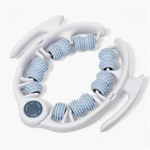 Detachable 8-Wheel Leg Massager, Silicone Roller Deep Tissue Relax Tool, Portable Muscle Relief for Legs & Calves