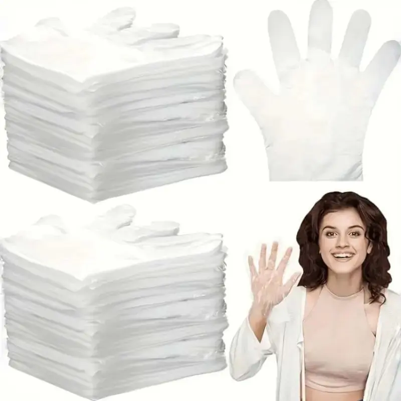 500pcs Disposable Gloves for Food Handling Kitchen Use Meat Processing and Sushi Prep Versatile Food-grade Gloves for Prep