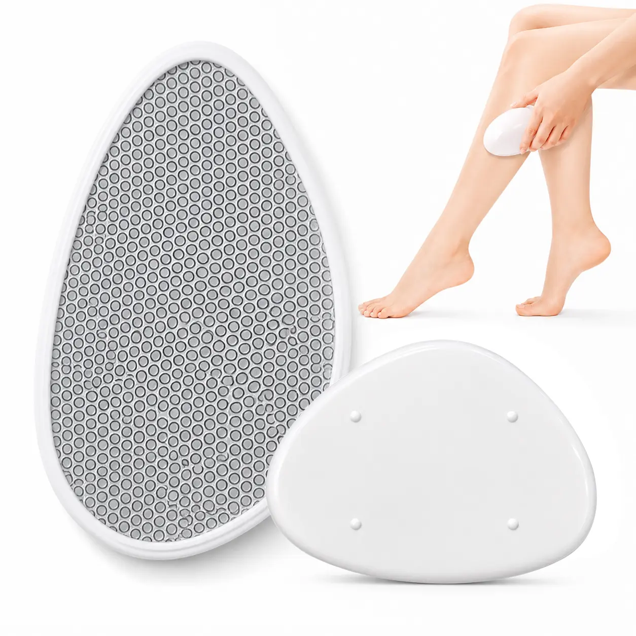 Crystal Hair Remover for Women and Men, Reusable Crystal Hair Eraser Magic Painless Exfoliation Hair Removal Device, Epilator Device for Legs Back Arms