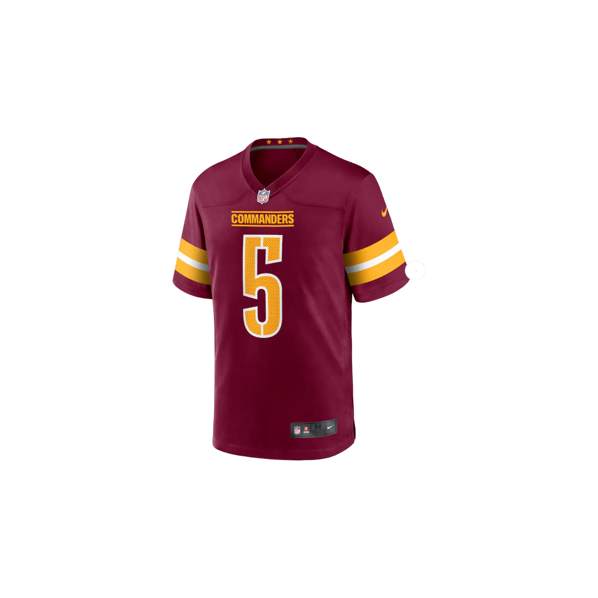 Washington Commanders NFL Game Football Jersey "Jayden Daniels #5 - Burgundy" 67NMWSGH9EF NZ5