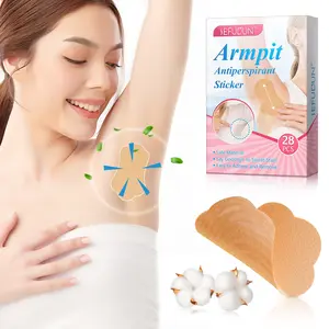 Sefudun Armpit Sweat Pads, Sweat Patches 28pcs, Absorbent Underarm Stickers, Anti-Sweat Strips for Women & Men, Daily Use, Comfortable Fit, Sweat Absorbing Breathable