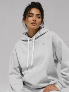 Alo Yoga Accolade Hoodie Athletic Heather Grey