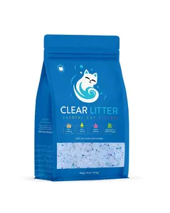 Crystal Cat Litter — Non-Clumping Silica Gel, Unscented, 8 lb