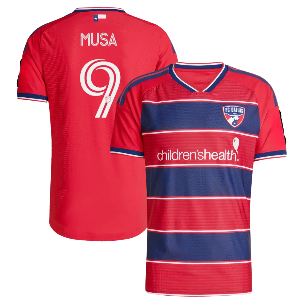 Unisex Soccer Petar Musa FC Dallas 2026 DNA Kit On-Field Jersey - Red