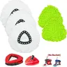 Spin Mop Scrub Brush Head Compatible with EasyWring 1-Tank System, Hard Bristle Replacement Brush Head for Kitchen, Bathroom, Tile, Marble & Hardwood Floors (Handle & Bucket Not Included)