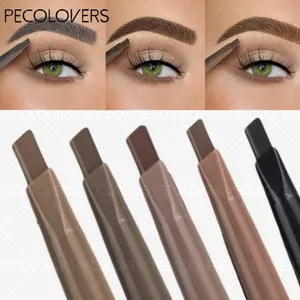 Eyebrow Cosmetics Pencil Waterproof Brow Pencil Double-headed Eyebrow Tattoo Natural Long Lasting Makeup Paint Eyebrow Pencil, Volumizing Eyebrow Enhancer, Eyebrow Makeup Products