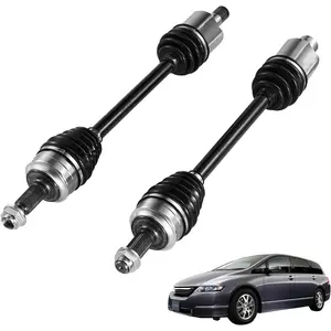 VEVOR  CV Axle Shaft Assembly, 2 Pieces Front Left & Right (Driver and Passenger Side), Automotive Replacement CV Joint Axles Pair Compatible with 2005-2006 Honda Odyssey, Alloy Steel & Carbon Steel