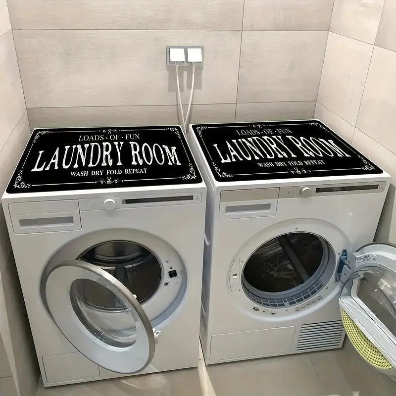Multifunctional Absorbent Mat for Dishwasher & Faucet, Soft Polyester Fiber Kitchen & Bathroom Accessory, One Piece Pack