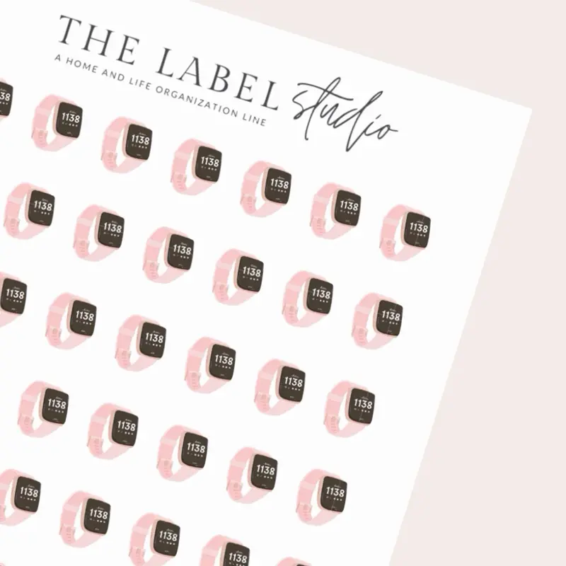 Smart Watch | Aesthetic Planner Sticker Sheet