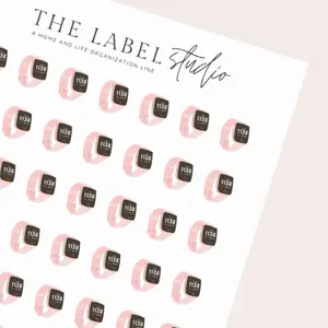 Smart Watch | Aesthetic Planner Sticker Sheet