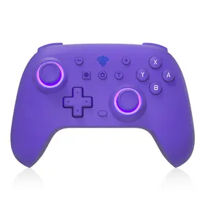 YUYIU ZephyrX Wireless Hall Controller for PC/Switch/Android/TV – Hall Sticks/Macro/Esports Triggers/6-Axis Gyro/Vibration/RGB | Plug & Play