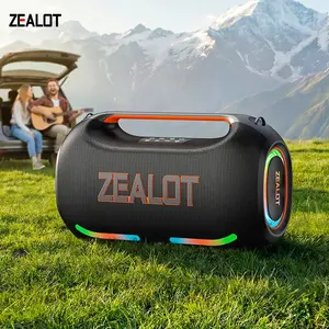 330W Maximum power ZEALOTs ZE41 Loud Bluetooth Speaker – Huge Bass, 48000mAh Battery, TWS Pairing, Party Anywhere
