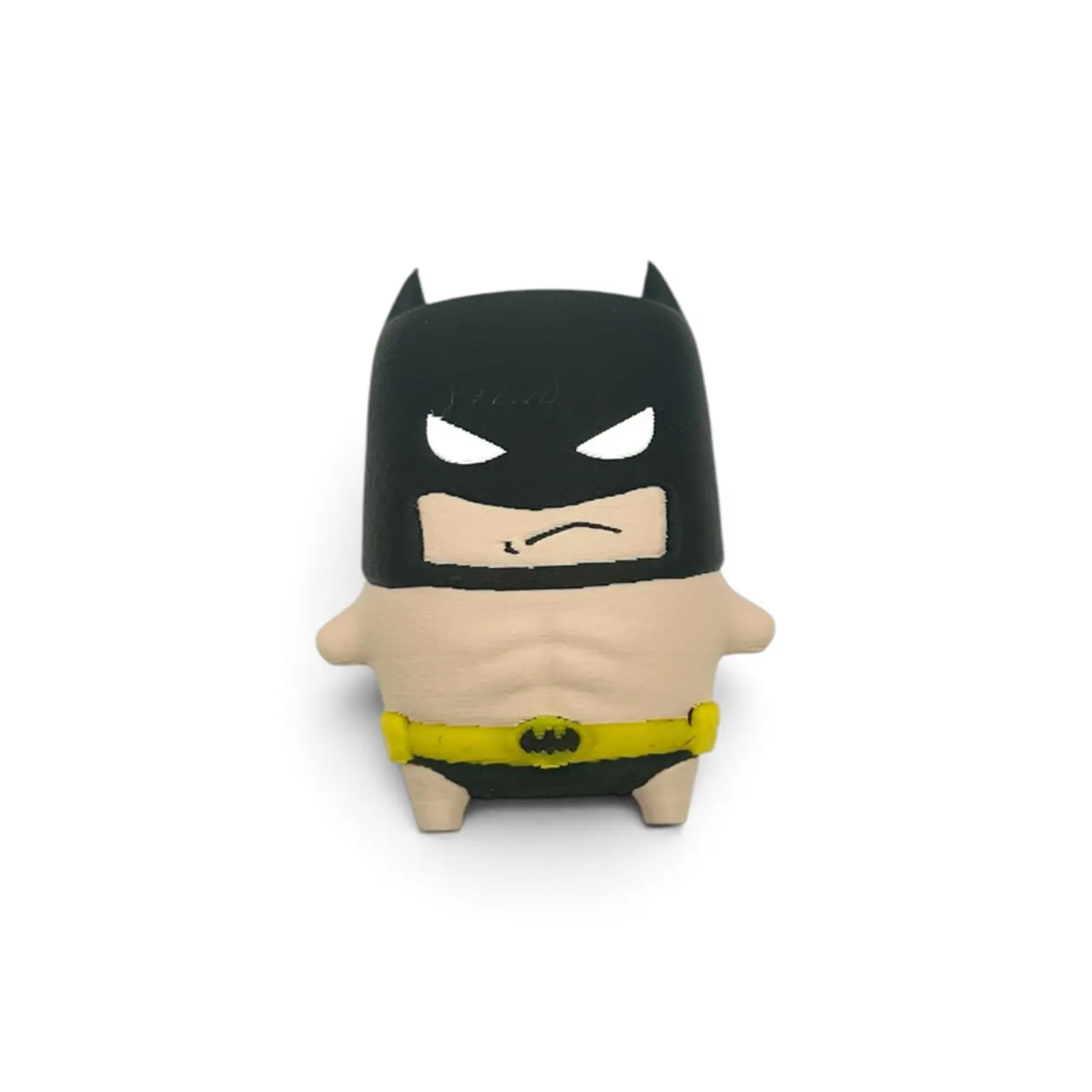 The Man Who is a Bat 3D Printed Sprite Keychain/Bag Tag - Unique Design for Fans