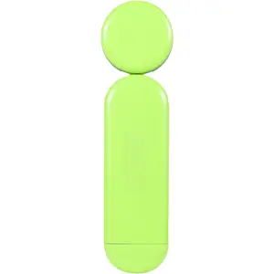 USB Rechargeable Book Light, Blue Light Blocking,  Light Clip On Bookmark Shaped Reading Light, Eye Care 6 LEDs Book Light for Bookworms Reading in Bed with 9 Lighting Modes (Neon Green)